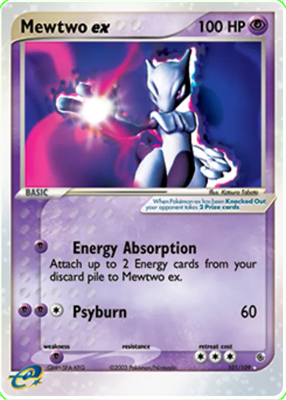 Mewtwo EX - EX Ruby & Sapphire #101