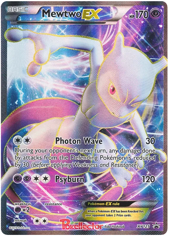 Mewtwo EX - XY Promos #125