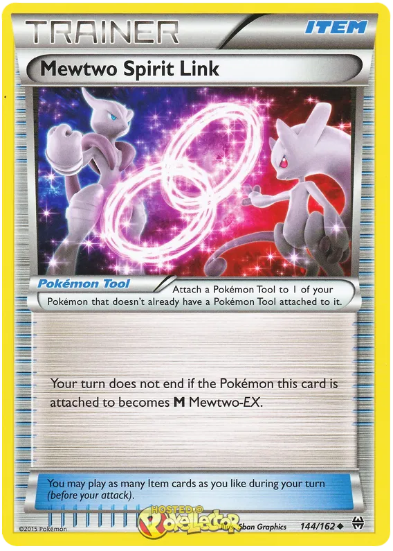 Mewtwo Spirit Link - XY BREAKthrough #144