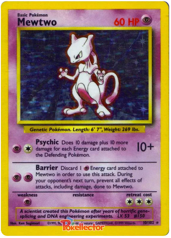 Mewtwo - Base Set #10