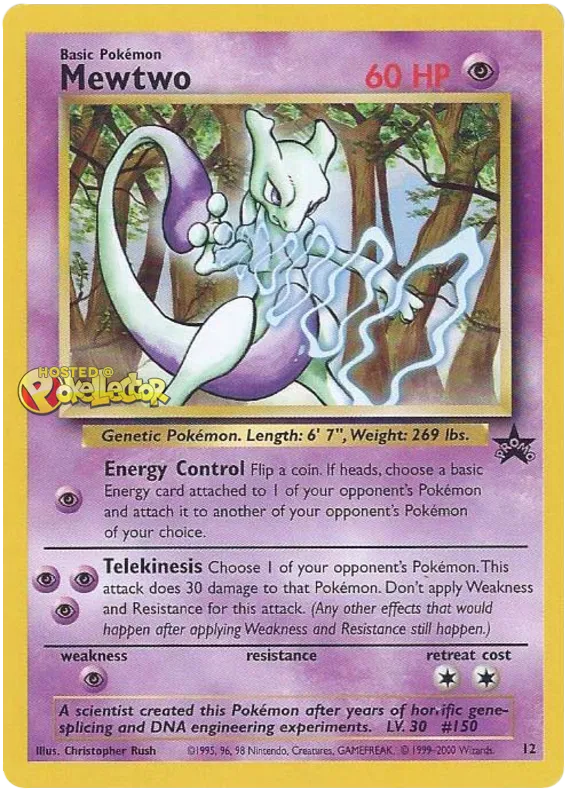 Mewtwo - Wizards of the Coast Promos #12