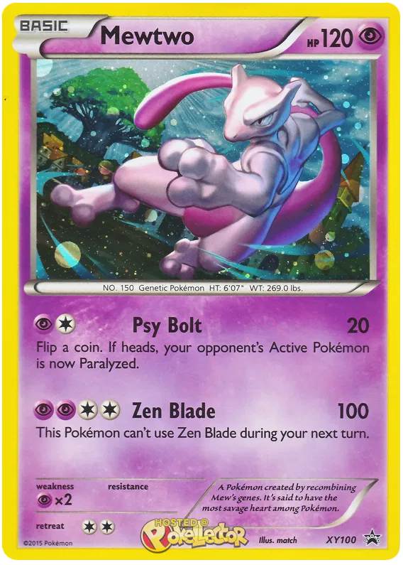 Mewtwo - XY Promos #100