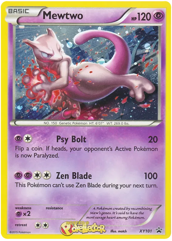 Mewtwo - XY Promos #101