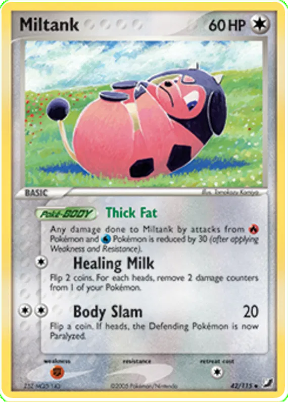 Miltank - EX Unseen Forces #42