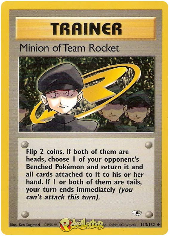 Minion of Team Rocket - Gym Heroes #113