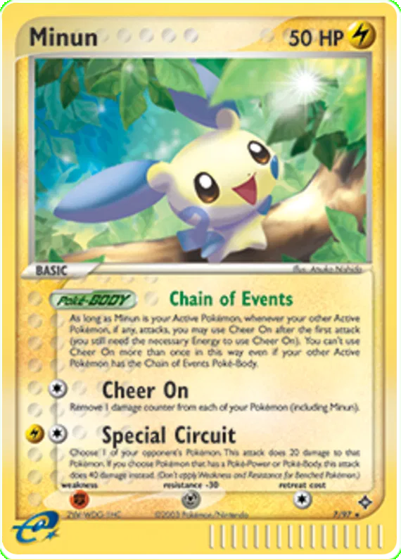 Minun - EX Dragon #7