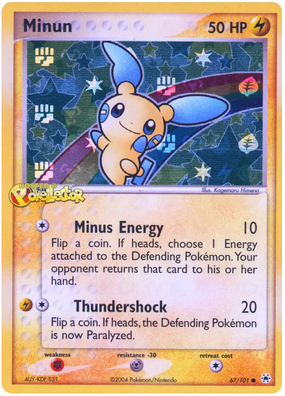 Minun - EX Hidden Legends #67