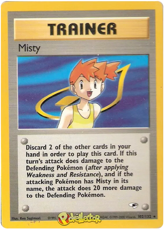 Misty - Gym Heroes #102