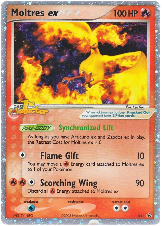 Moltres ex - Nintendo Promos #31