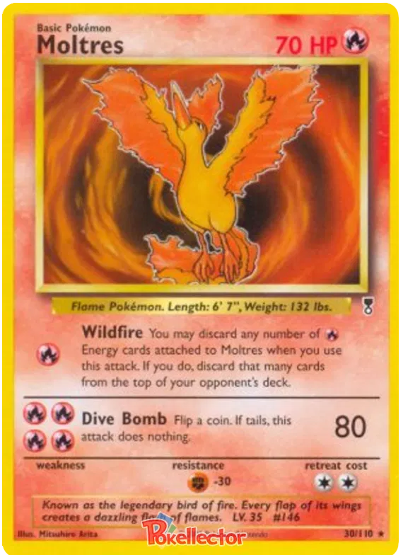 Moltres - Legendary Collection #30