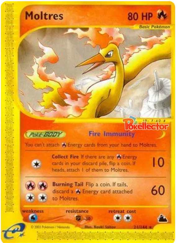 Moltres - Skyridge #21