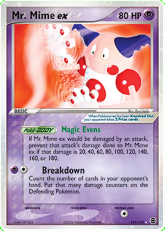 Mr. Mime ex - EX FireRed & LeafGreen #111