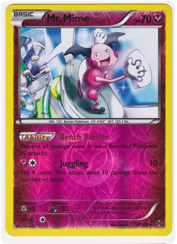 Mr Mime - XY BREAKthrough #97