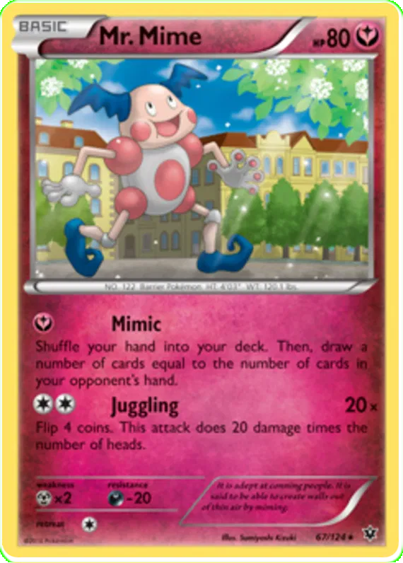 Mr. Mime - Fates Collide #67