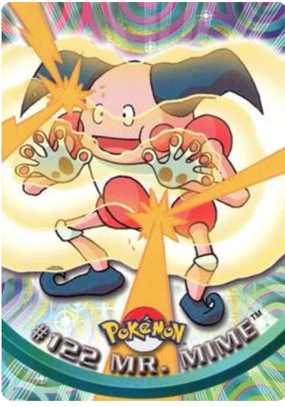 Mr. Mime - Topps Series 3 #122