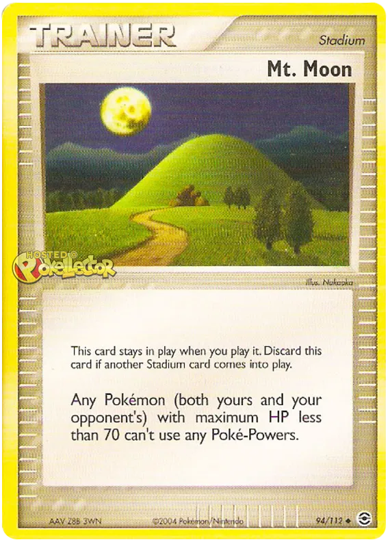 Mt. Moon - EX FireRed & LeafGreen #94