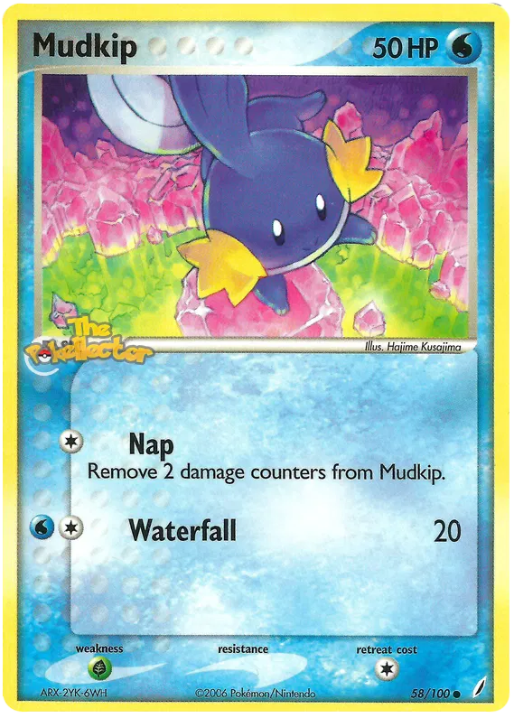 Mudkip - EX Crystal Guardians #58