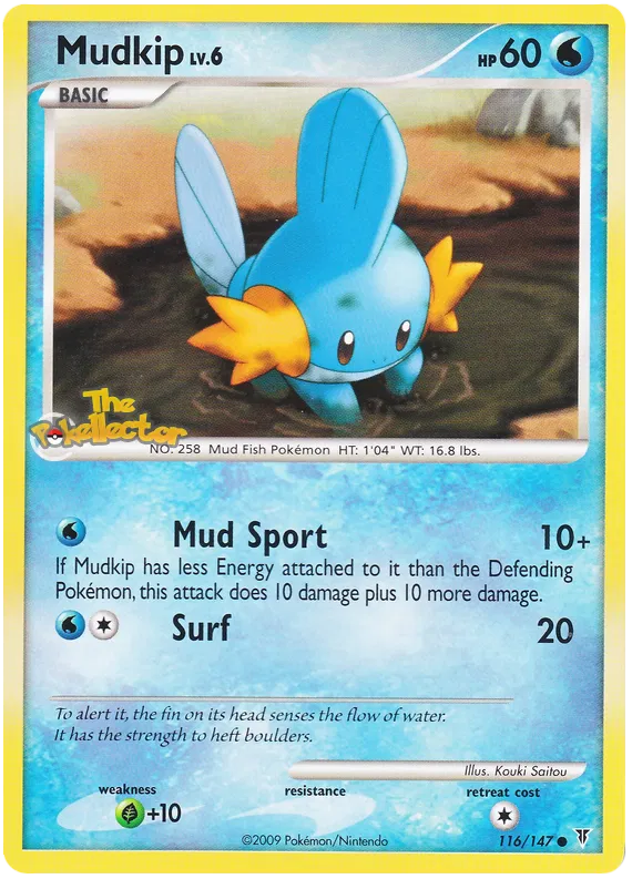 Mudkip - Platinum - Supreme Victors #116