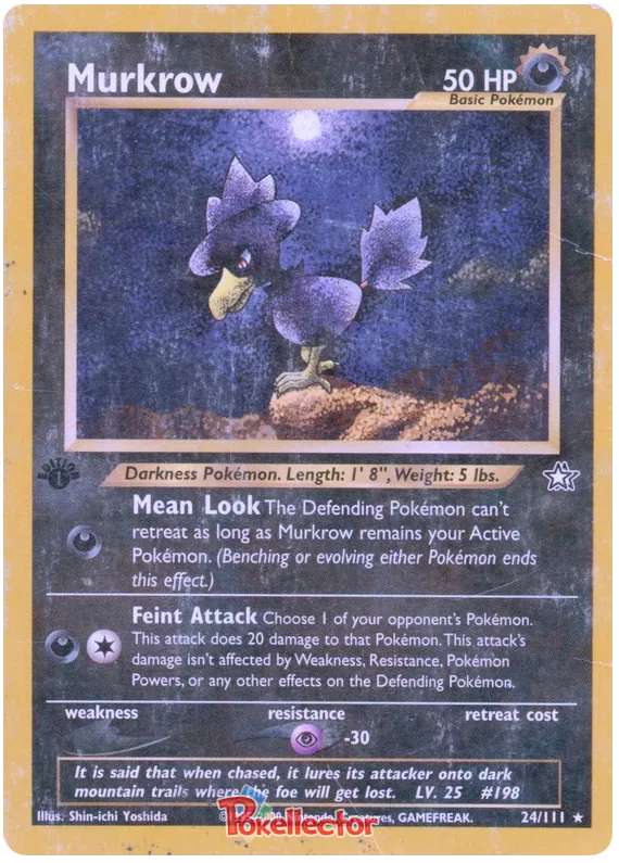 Murkrow - Neo Genesis #24