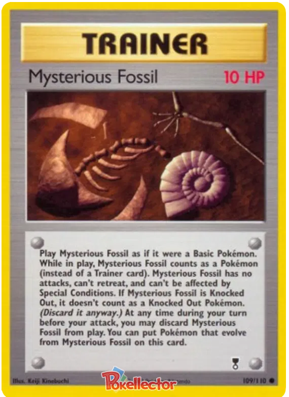 Mysterious Fossil - Legendary Collection #109