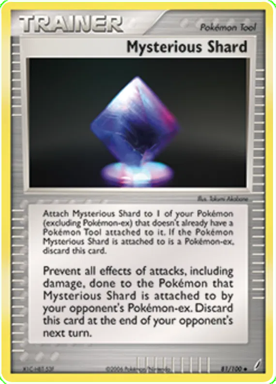 Mysterious Shard - EX Crystal Guardians #81