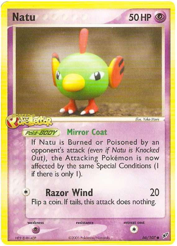 Natu - EX Deoxys #66