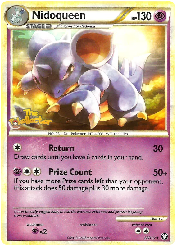 Nidoqueen - HS Triumphant #28