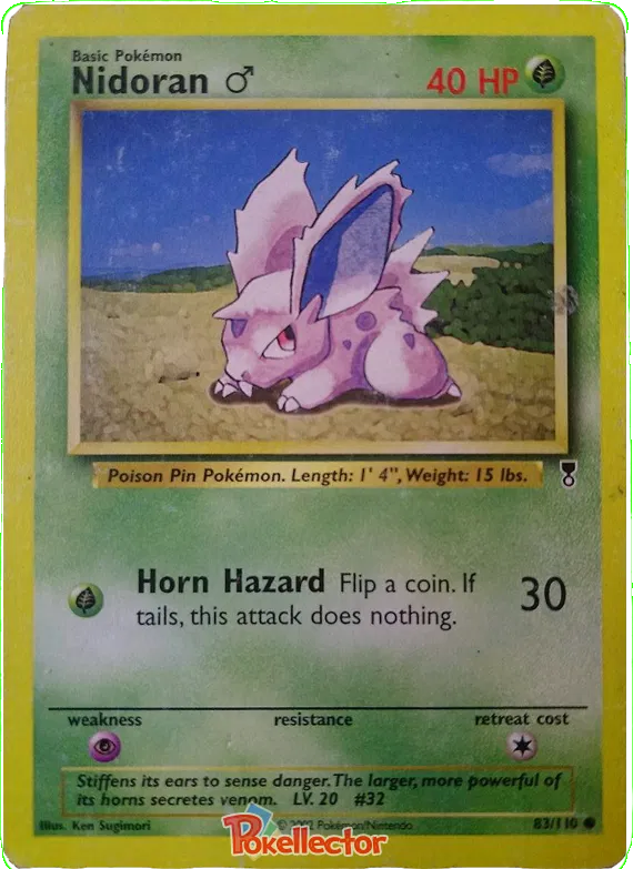 Nidoran M - Legendary Collection #83