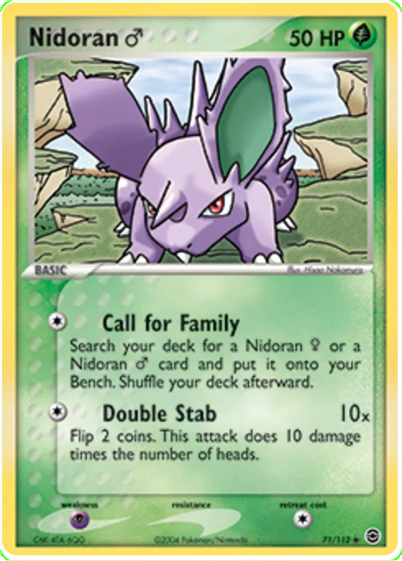 Nidoran(M) - EX FireRed & LeafGreen #71