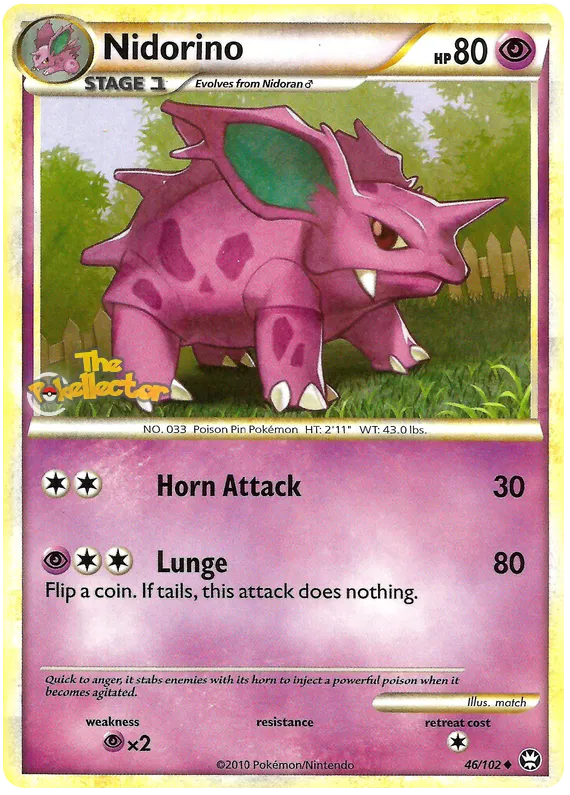 Nidorino - HS Triumphant #46