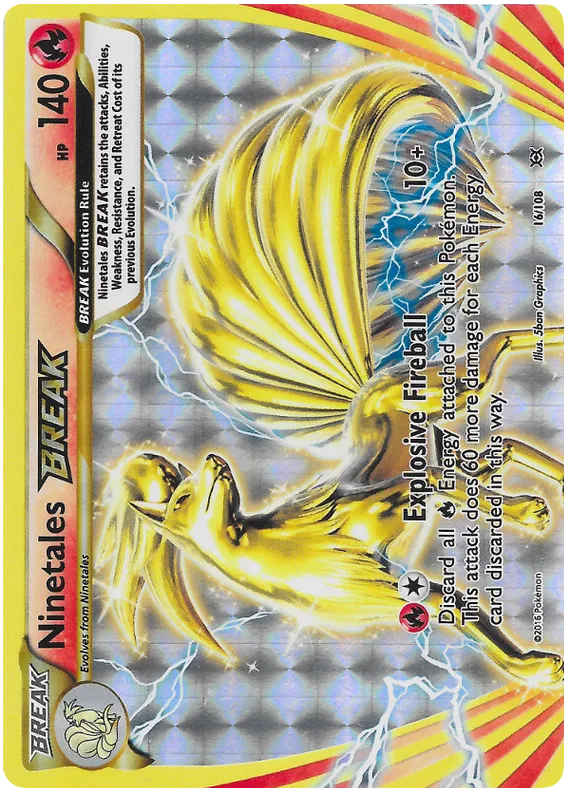 Ninetales BREAK - Evolutions #16