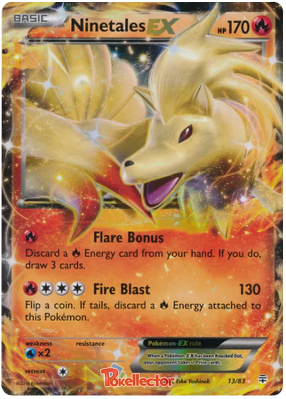 Ninetales EX - Generations #13