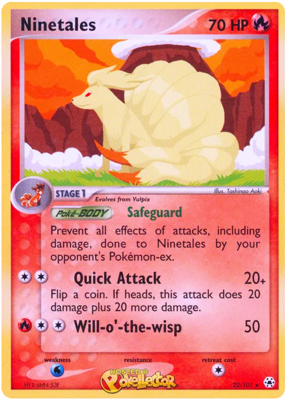 Ninetales - EX Hidden Legends #22