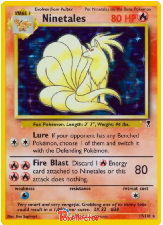 Ninetales - Legendary Collection #17