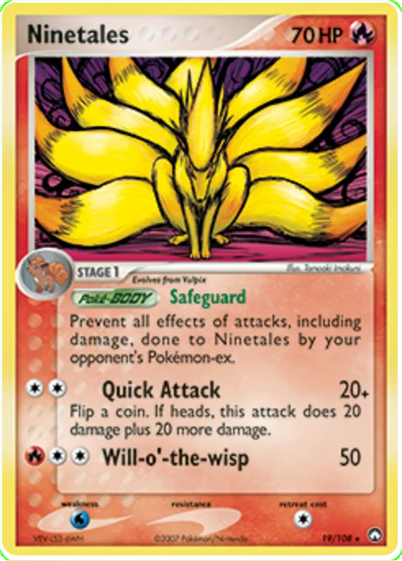 Ninetales - EX Power Keepers #19