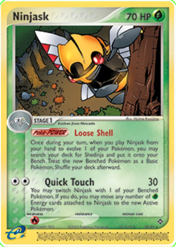 Ninjask - EX Dragon #18