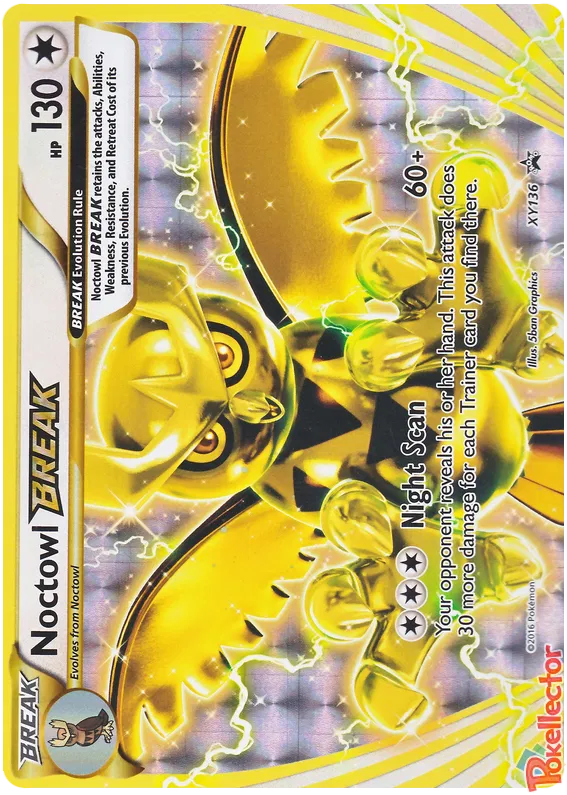 Noctowl BREAK - XY Promos #136