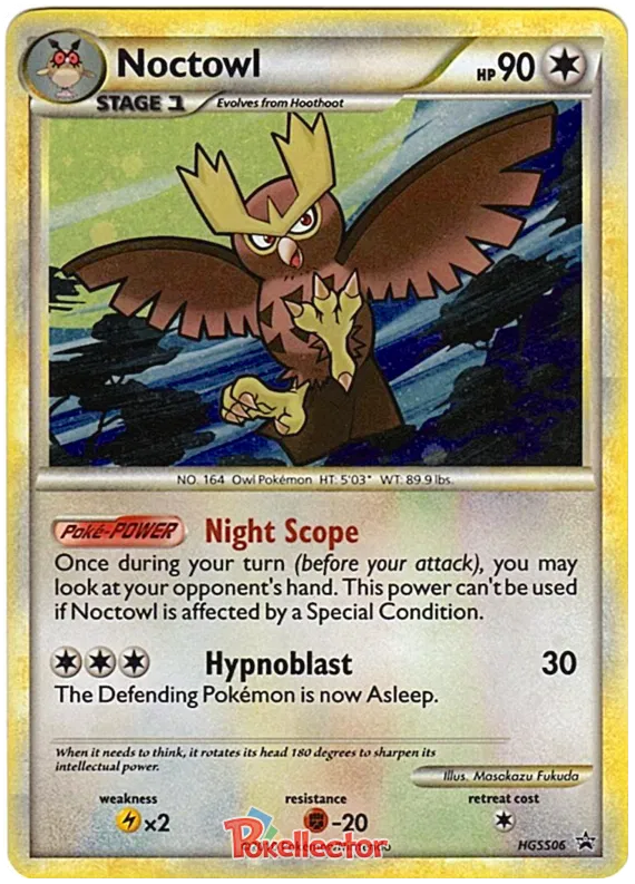 Noctowl - HeartGold SoulSilver Promos #6