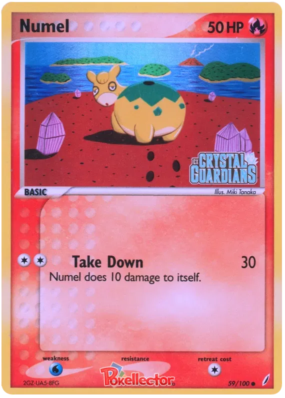 Numel - EX Crystal Guardians #59