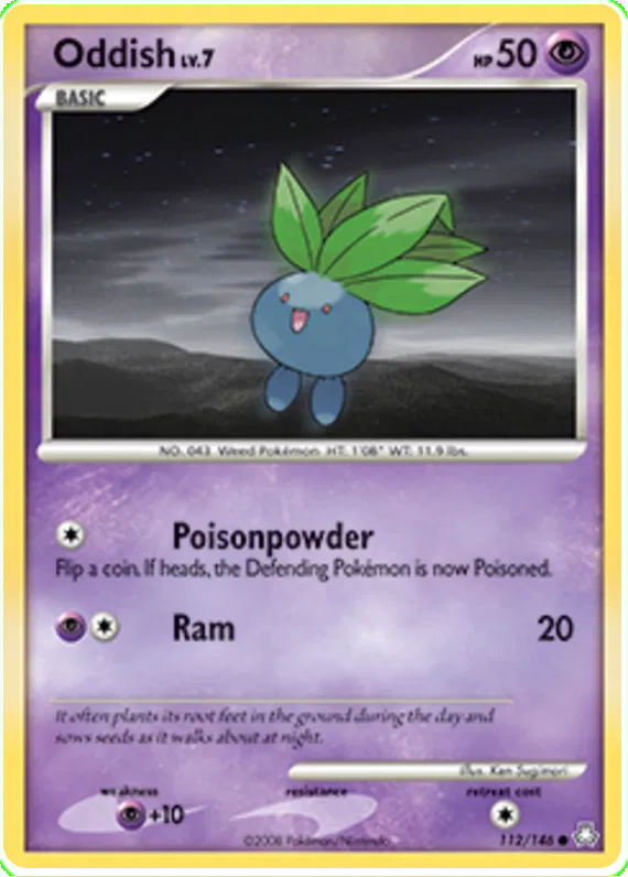 Oddish - Legends Awakened #112