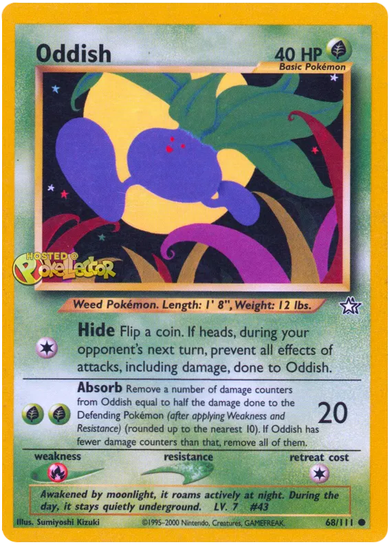 Oddish - Neo Genesis #68