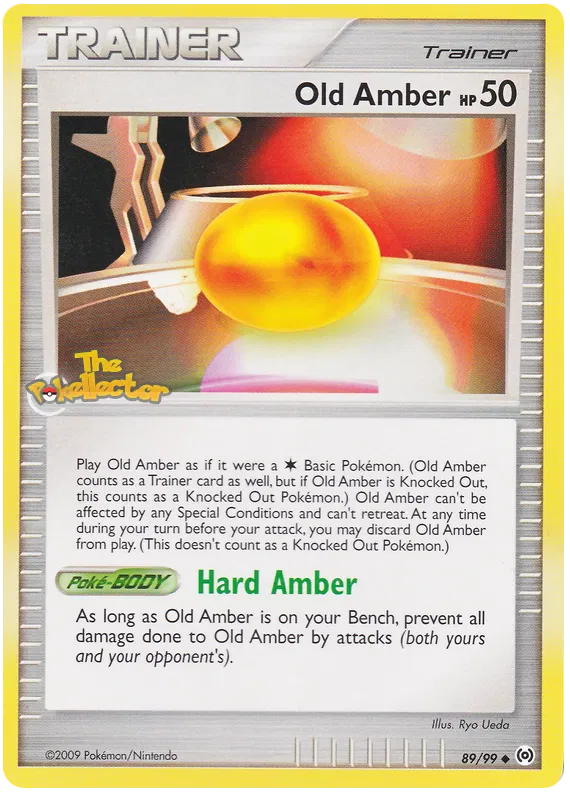 Old Amber - Platinum - Arceus #89