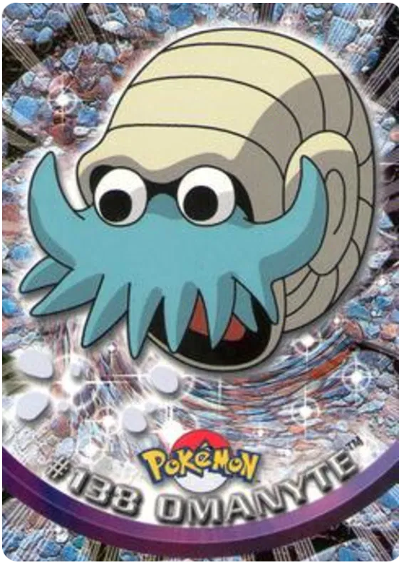 Omanyte - Topps Series 3 #138