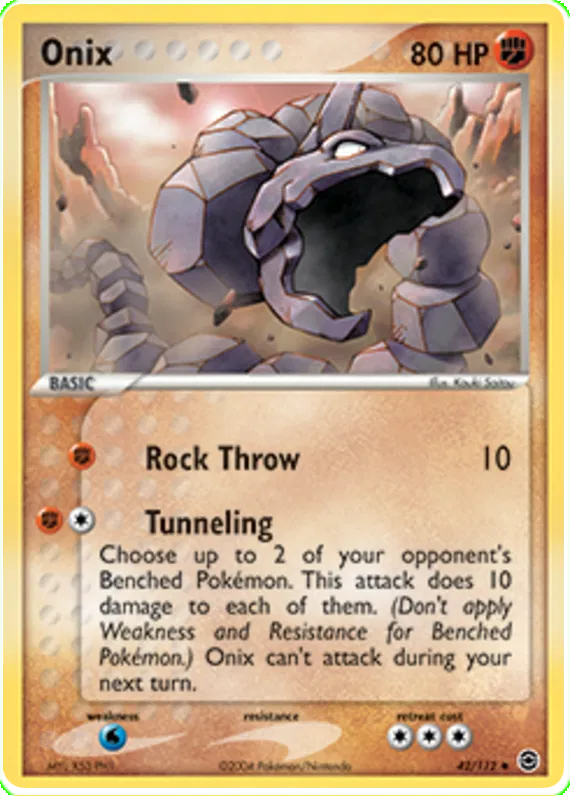 Onix - EX FireRed & LeafGreen #42