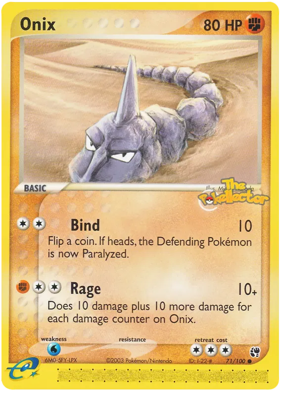 Onix - EX Sandstorm #71