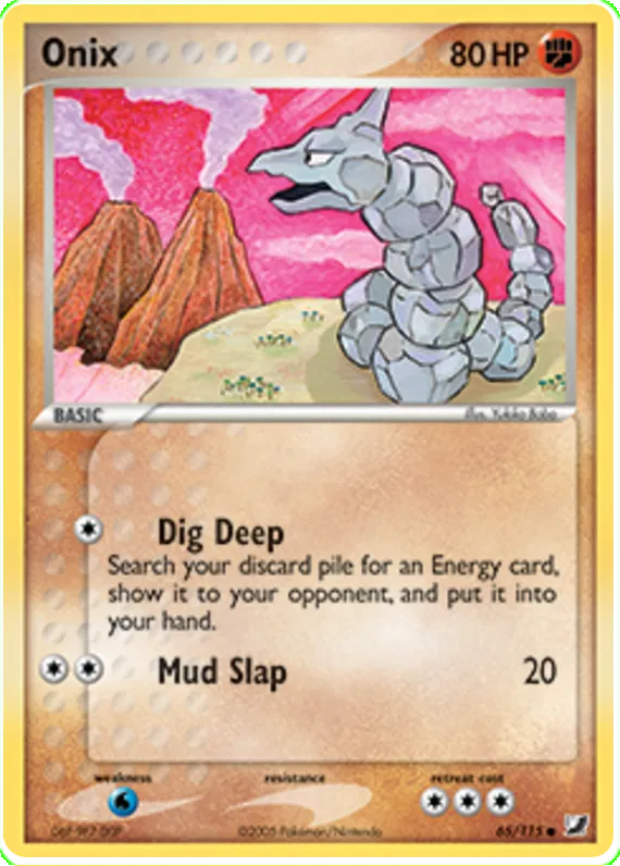 Onix - EX Unseen Forces #65