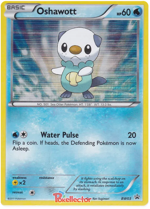 Oshawott - Black & White Promos #3