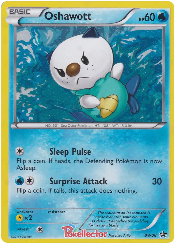 Oshawott - Black & White Promos #8