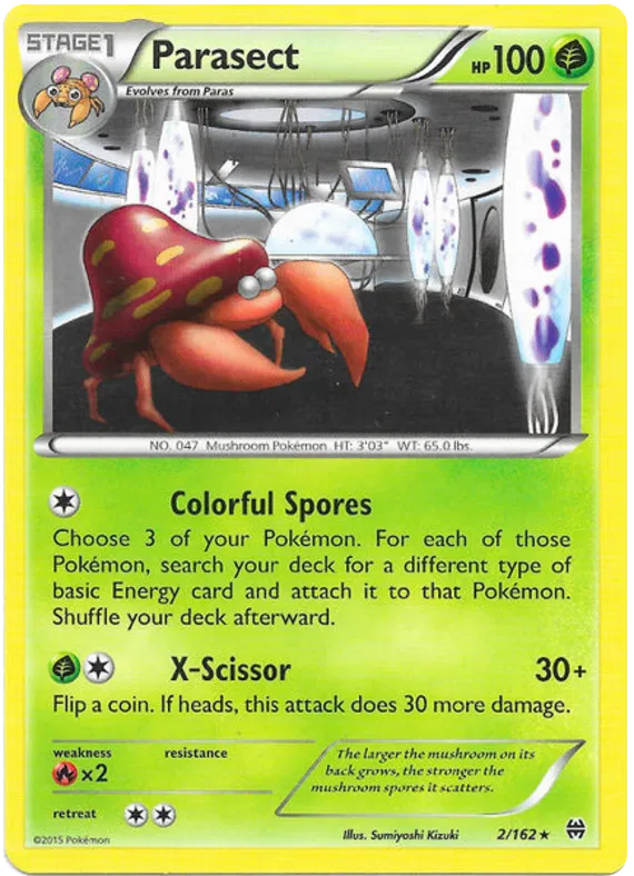 Parasect - XY BREAKthrough #2