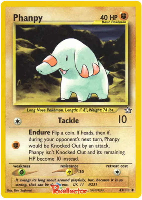 Phanpy - Neo Genesis #43